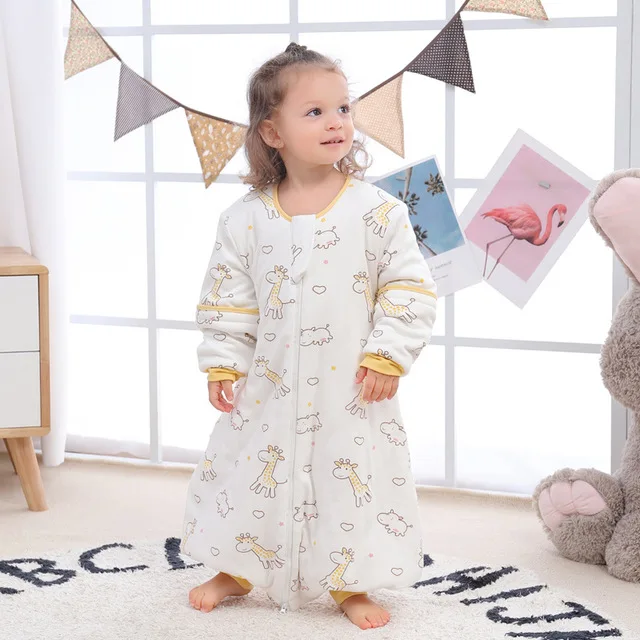 Спальный мешок-коляска для новорожденных детская кровать с рисунком животных