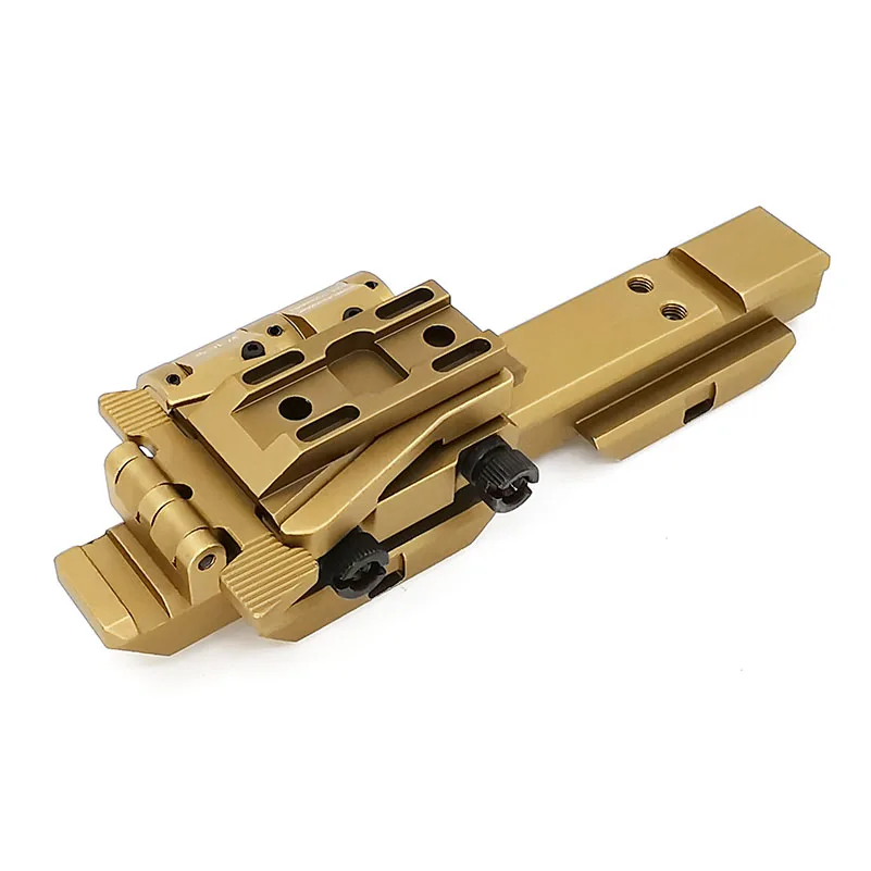 Tactical G33 Лупа флип крепления QD Флип-в-сторону для EOT G23 G33 w/5/" Riser подходит 20 мм Пикатинни