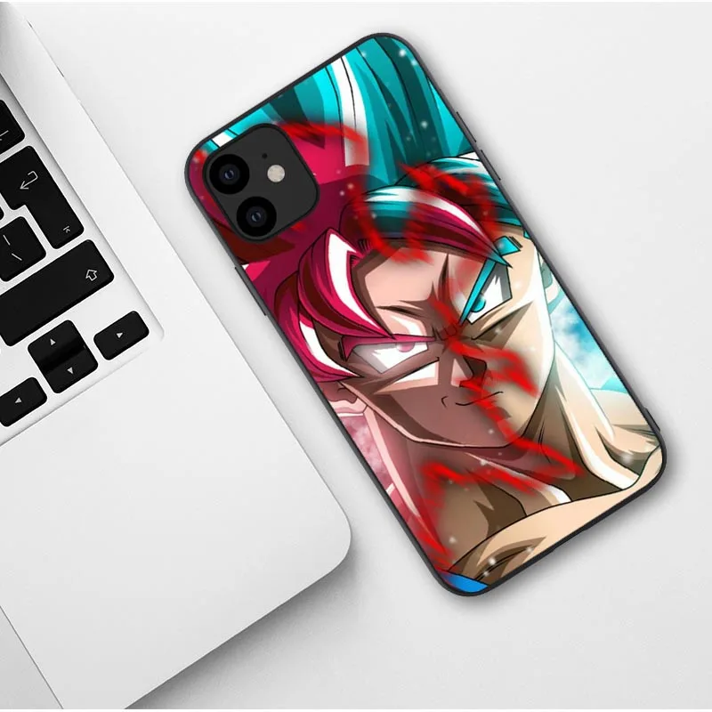 TPU Мягкий силиконовый чехол Dragon Ball Z для iphone 11 Pro Max, мультяшный супер DBZ Goku чехол s для 6 6S Plus 7 8 Plus Xs XR XS MAX - Цвет: TPU