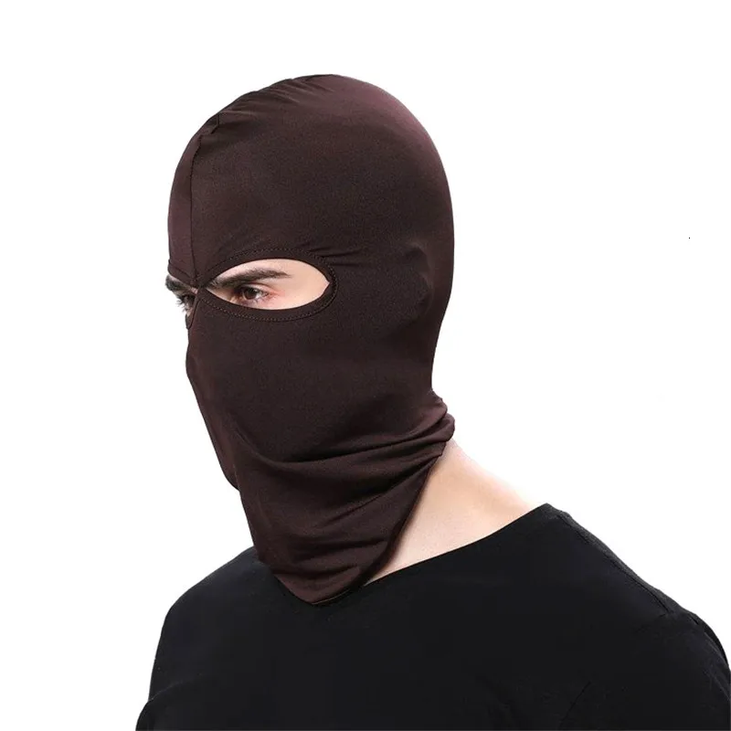Зимняя теплая уличная спортивная мотоциклетная маска для лица ветрозащитная