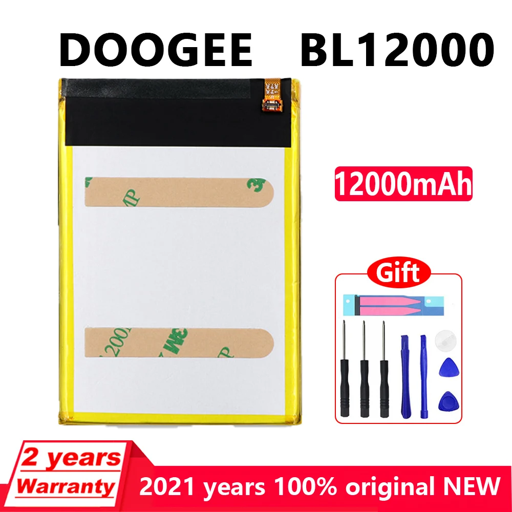 

Новый оригинальный аккумулятор BL 12000 12000 мАч Для DOOGEE BL12000 в наличии высококачественные сменные батареи аккумулятор с бесплатными инструментами