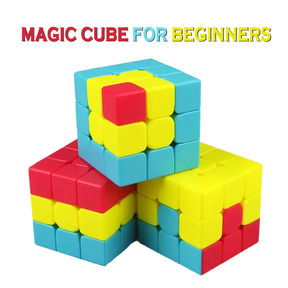 Магический куб 3x3x3 для начинающих скоростная головоломка нео антистресс