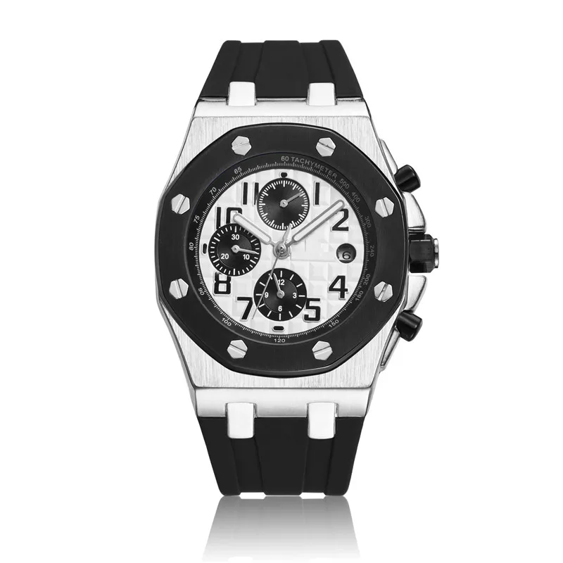 Роскошные брендовые Дизайнерские мужские часы Royal Oak, все циферблаты, автоматические механические часы, мужские спортивные наручные часы с хронографом