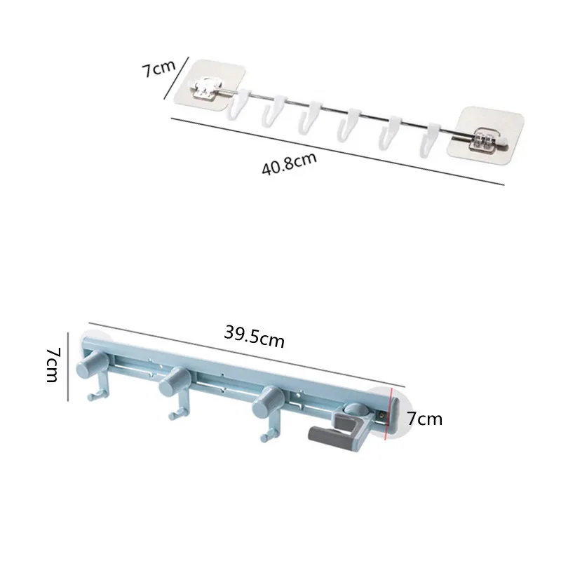 

Home Suction Kitchen Storage Organization Hooks Bedroom Towel Hanger Clothes Hanging Rack Holder Hooks for Bags Storage Rack