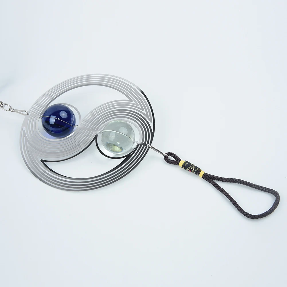 Ветряные колокольчики Висячие китайские спиральные садовые инструменты для