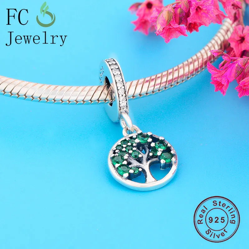 FC ювелирные изделия Подходит для оригинального Pandora Шарм браслета 925 серебро