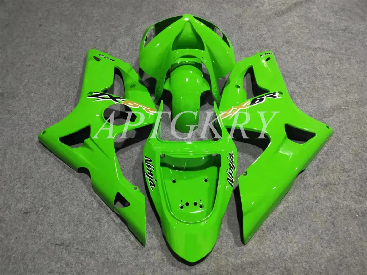 

New ABS Motorcycle Fairing Kits Fit For Kawasaki Ninja ZX6R 636 ZX-6R 2003 2004 03 04 Bodywork Set Custom Green
