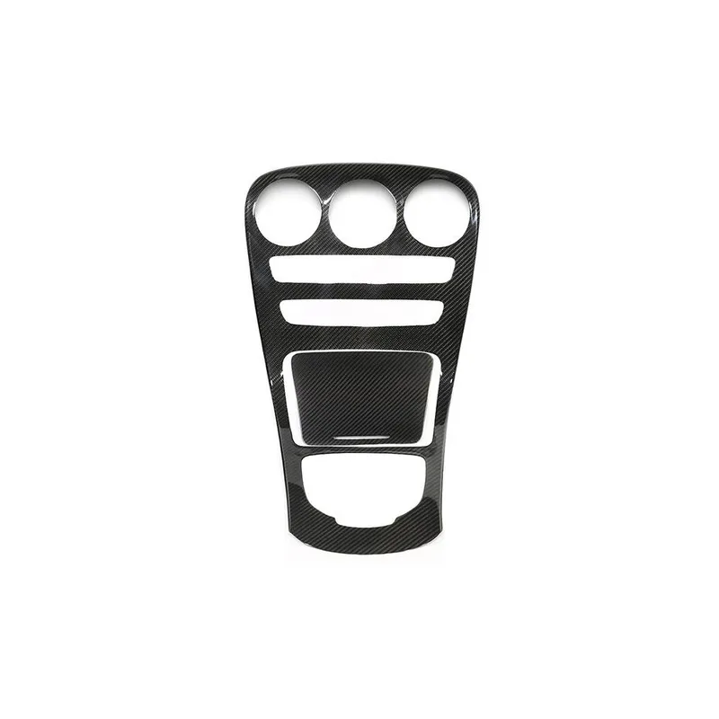 Декоративная панель центральной консоли из углеродного волокна для Mercedes Benz C Class