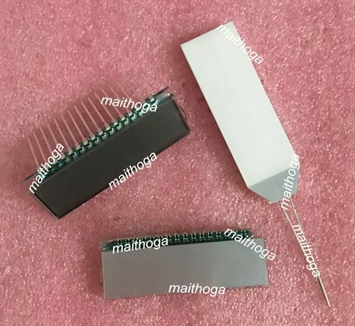 16PIN TN положительная 6-значная сегментная ЖК-панель белая/желтая зеленая/синяя