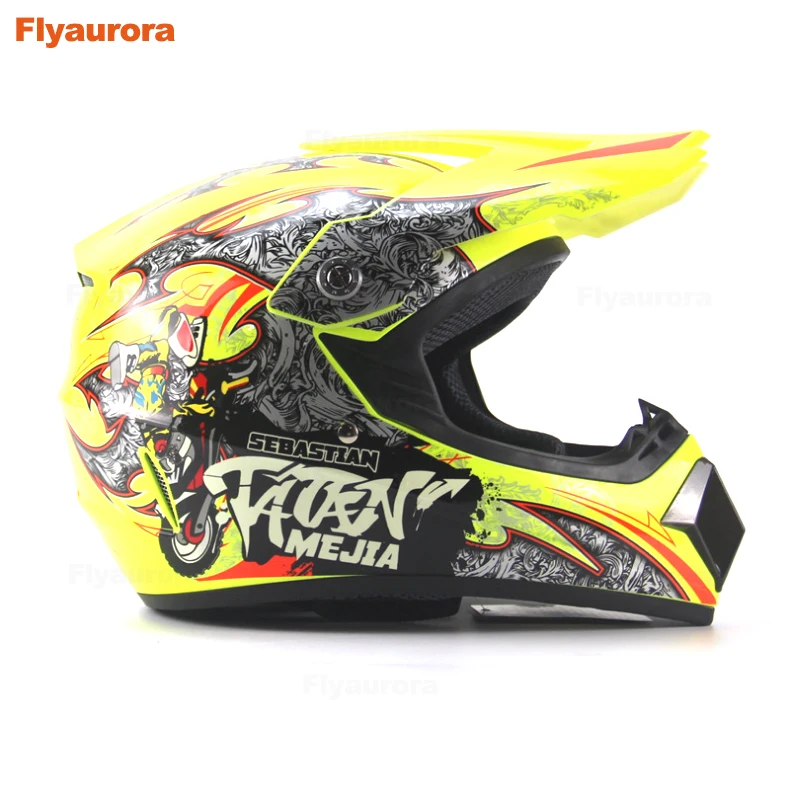 Лидер продаж внедорожные шлемы горные Гонки Горный полный шлем rcycle moto cross casque capacete горные велосипедные шлемы