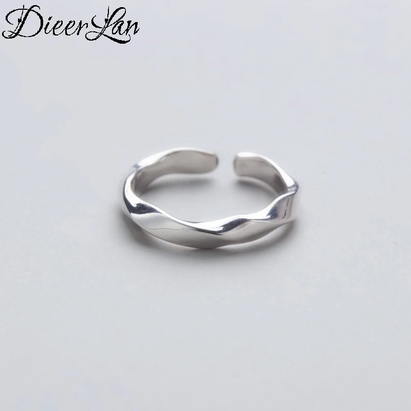 Женское необычное Открытое кольцо с геометрическим рисунком винтажные