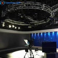 150W200W300W LED Fresnel Spotlight with Manual Zoom DMX Studio Theater Concert TV Show Aluminum Alloy Stage Lighting Euqipment