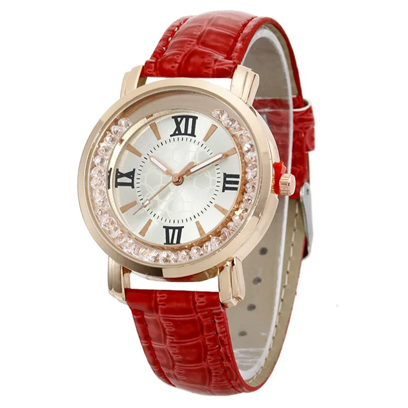 

Hot Sale Fashion Leather Women Watches Quicksand Ball Casual Ladies Dress Wristwatch Relogio Feminino Clock Quartz Watch 2018