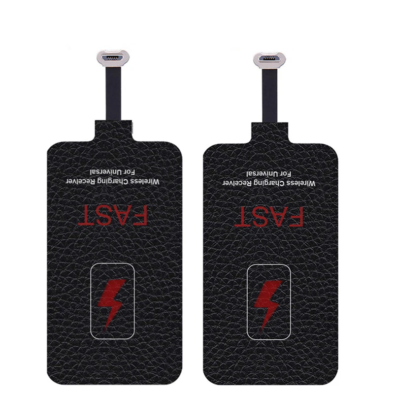 5v2a 10w qi fast wireless charger receiver for charger pad coil for xiaomi samsung huawei iphone 6 7 plus type c universal free global shipping