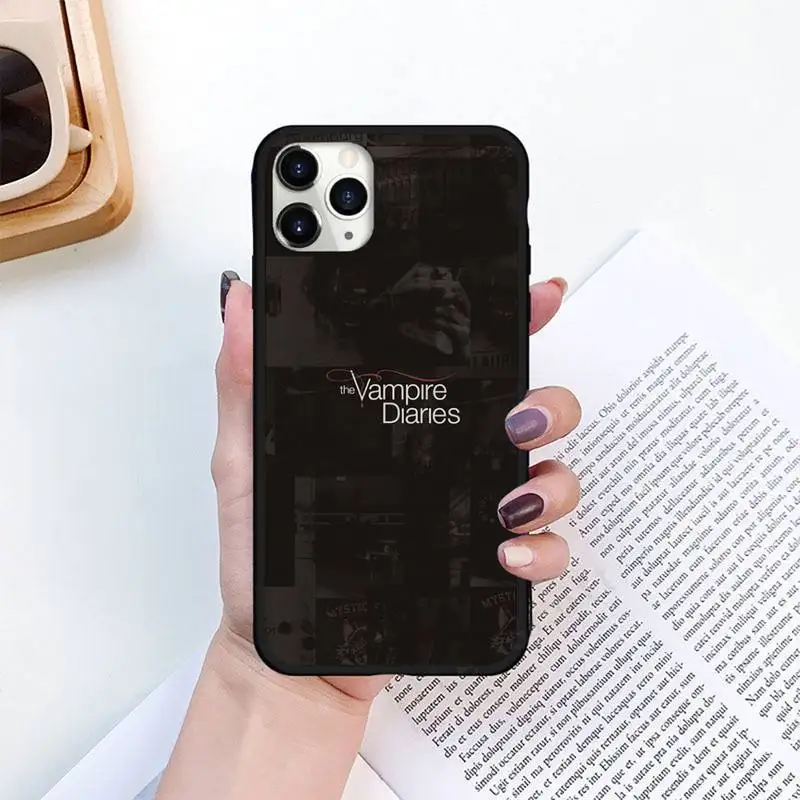 

The Vampire Diaries Stefan Damon Salvatore Phone Case for iPhone 11 12 pro XS MAX 8 7 6 6S Plus X 5S SE 2020 XR mini