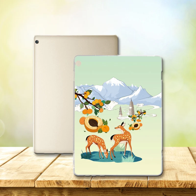 KiKiss с разноцветным-Стиль чехол только для lenovo Tab 2 A7-10 A7-10F/A7-20 A7-20F 7 ''силиконовый чехол-накладка из мягкого ТПУ подарок на год
