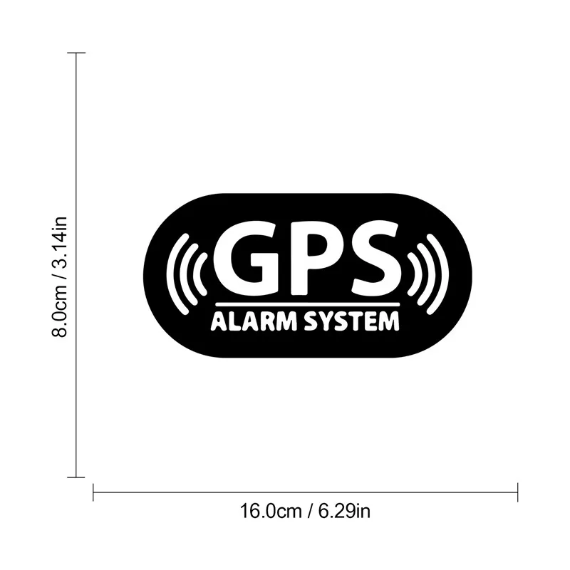 Автомобильные стикеры и наклейки с GPS сигнализацией на бампер автомобиля