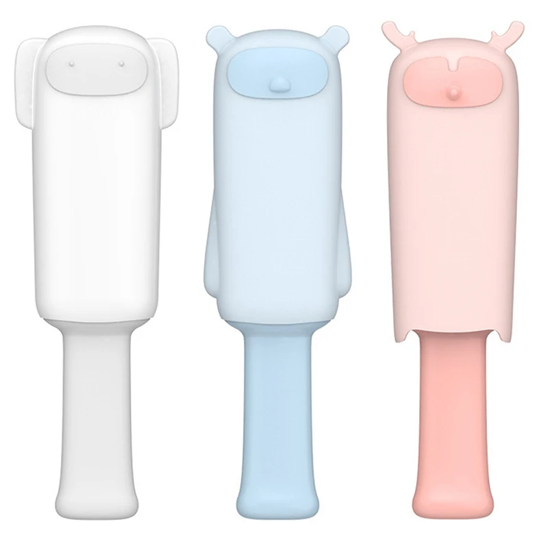 

1Pc Magic Clean Brush Reusable Self-Cleaning Pet Hair Brush Set Double Lint Remover Fur Scrub Clothes Bag Dust Brusher