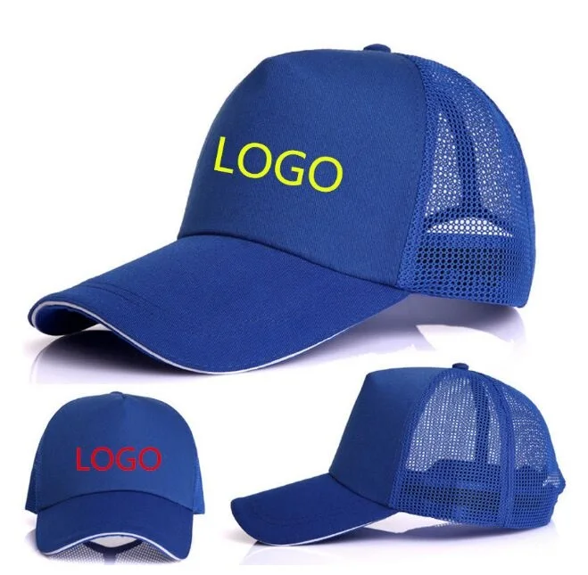 DIY Кепка из воздухопроницаемой сетки бейсбольная кепка с логотипом на заказ
