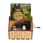 Резная деревянная музыкальная шкатулка с рукояткой, музыкальная шкатулка королевы парка Юрского периода, музыкальный подарок на день рождения, рождественский подарок