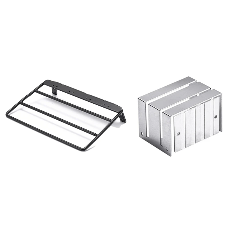

Metal Luggage Carrier Tray Roof Rack Decoration Accessories With ​Metal Battery Box Battery Case Decoration Accessories