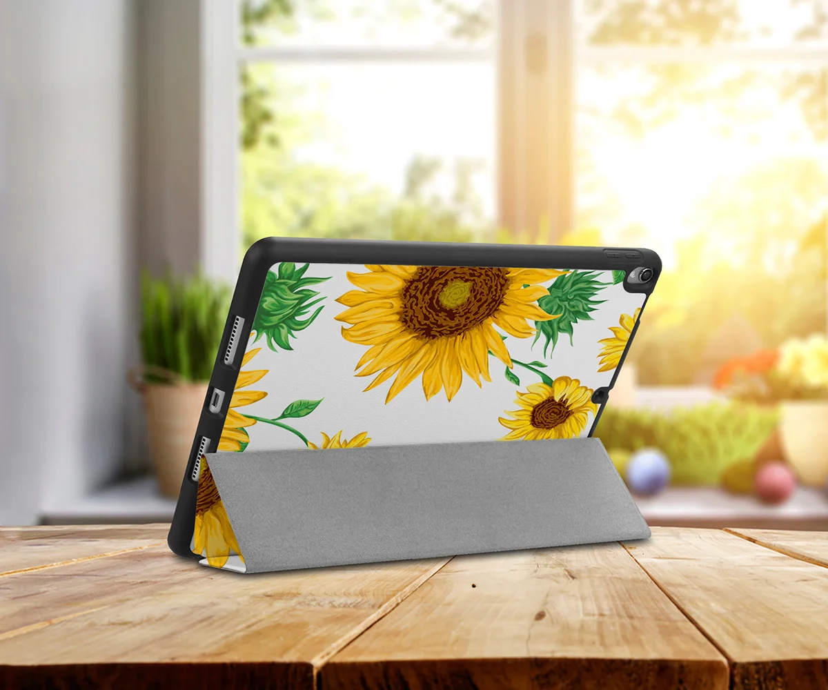 Чехол с рисунком для iPad Mini 4 5 с функцией держателя карандаша+ Функция автоматического сна/пробуждения для iPad Mini 5 с мягкой задней крышкой