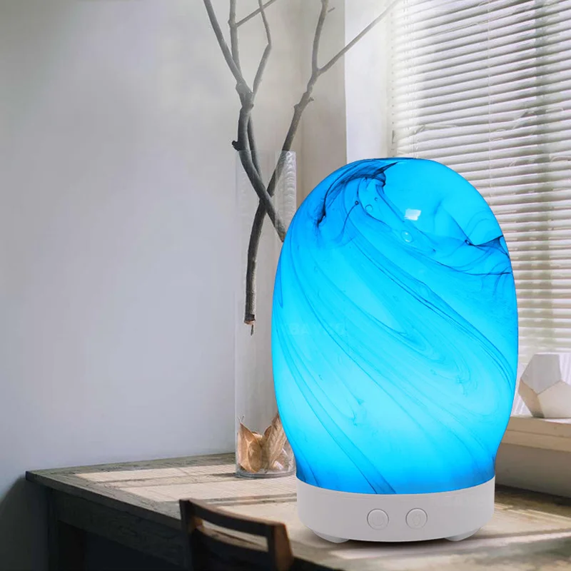 

100 мл Marbling Grain Aroma увлажнитель воздуха эфирное масло диффузор Ароматерапия Ультразвуковой Холодный Туман для дома и офиса