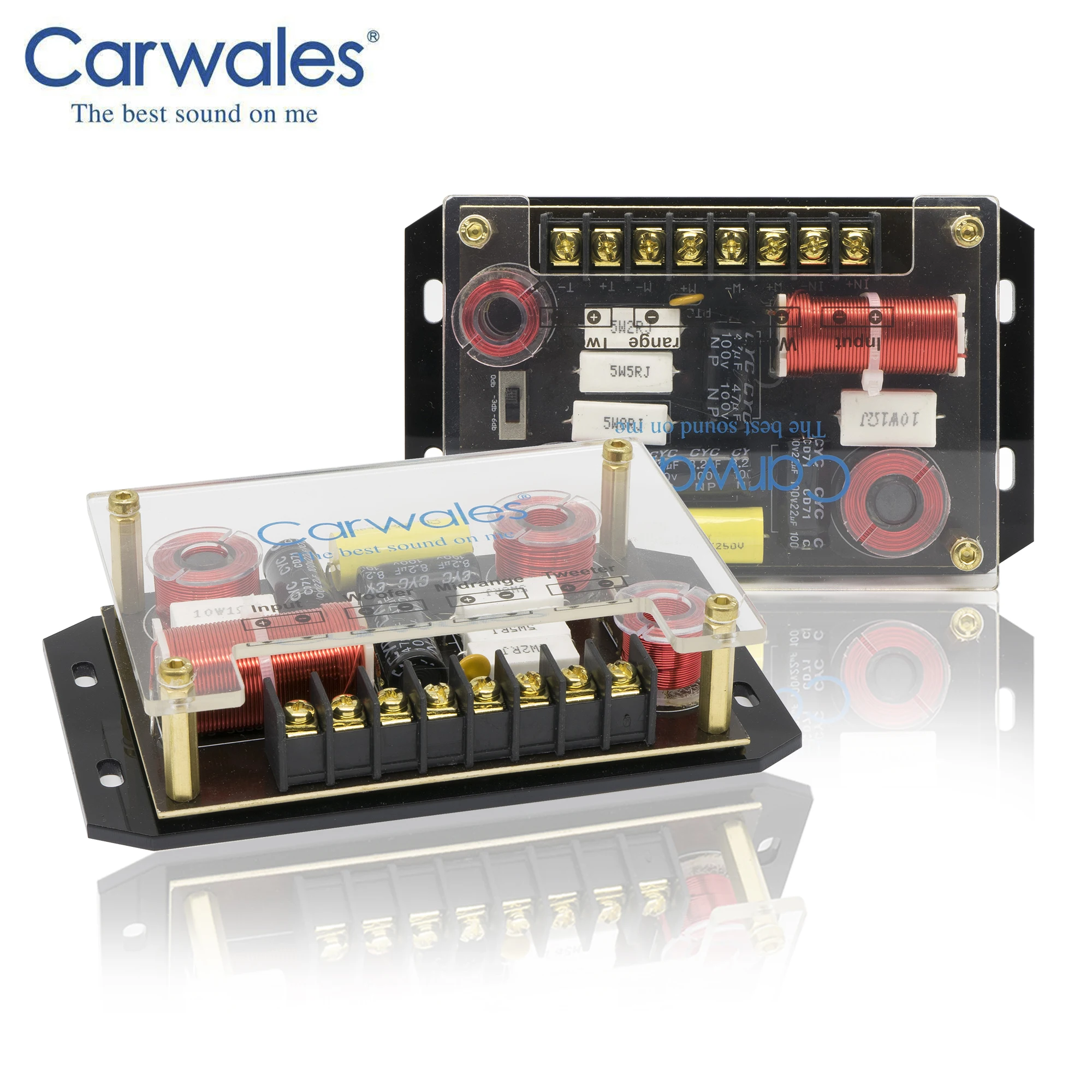 Установка без потерь 6 5 &quot3 полосная Автомобильная звуковая система 3 5&quot средний