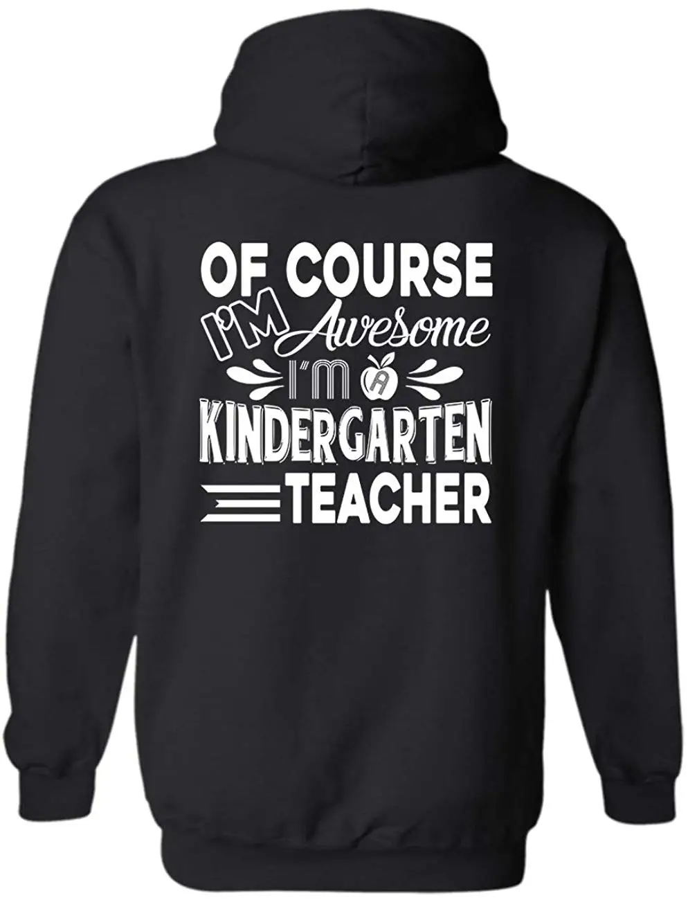 Толстовка для учителя I'm Awesome A детский сад толстовка унисекс с капюшоном