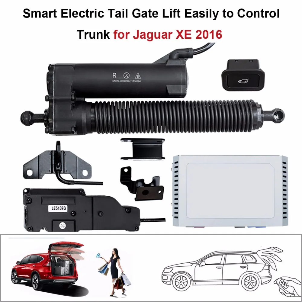 Умный Автомобильный Электрический подъемник с защелкой для Jaguar XE 2016|Крышки и