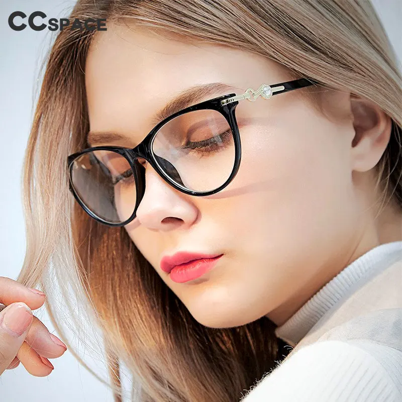 Женские оправы для очков Cateye трендовые стильные очки в стиле ретро брендовые