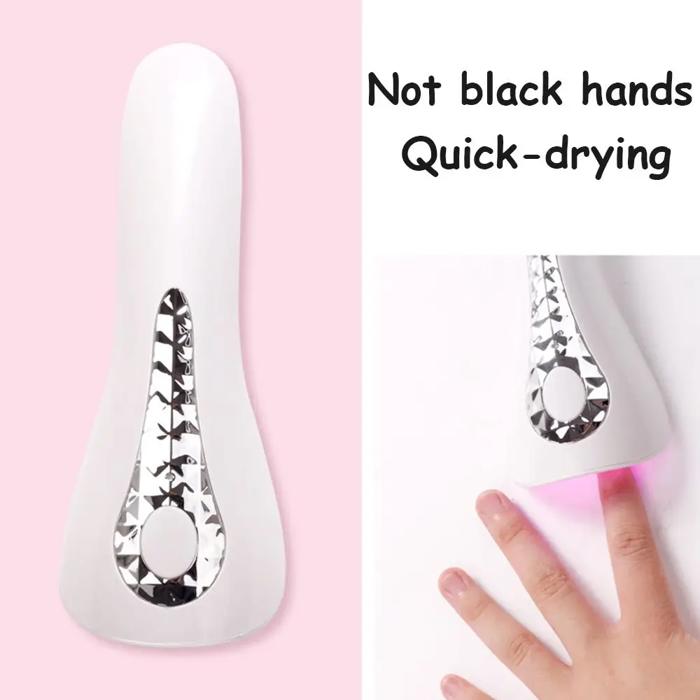 

Dual-light Source Quick-drying Handheld Manicure Tools 18W LED Nail Dryer Nail Phototherapy Lamp Drying UV Gel