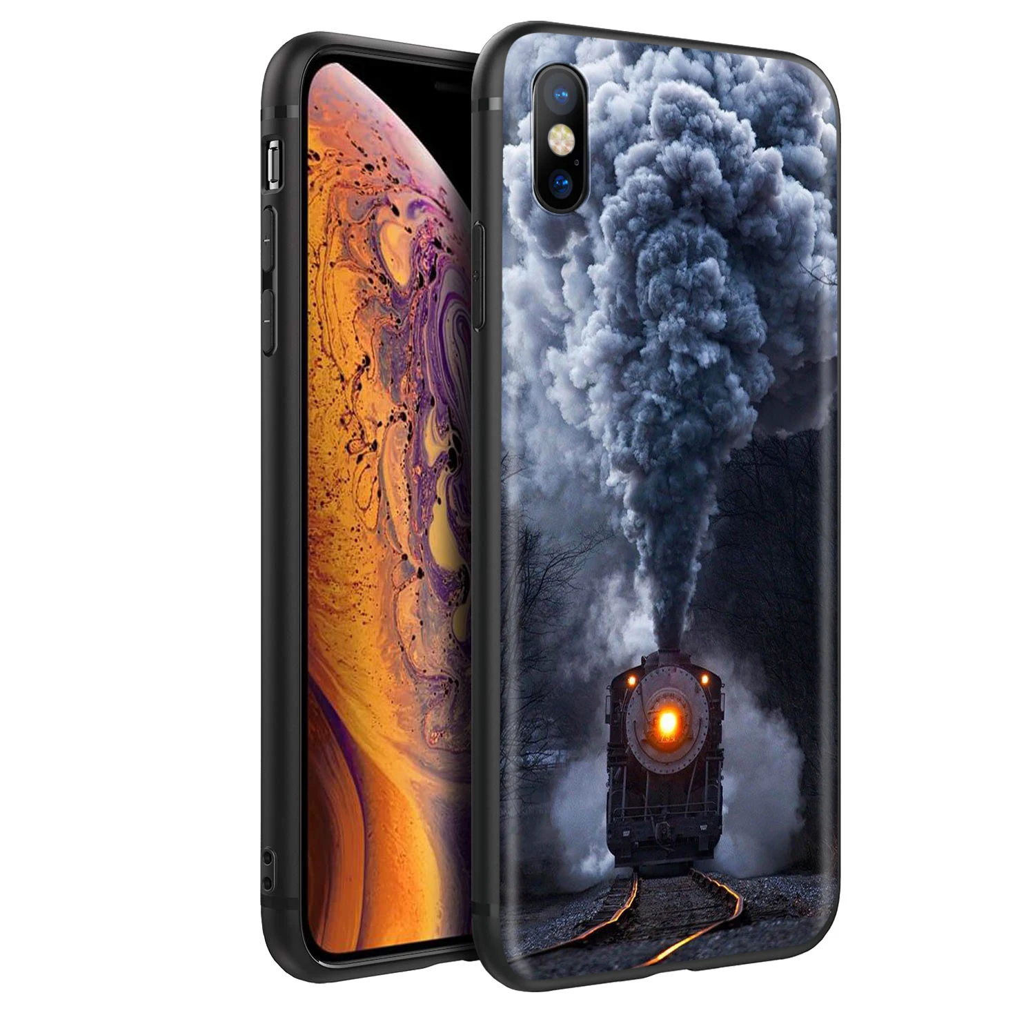 Винтажный силиконовый мягкий чехол YIMAOC для iPhone 12 Mini 11 Pro XS Max XR X 8 7 6 6S Plus 5 |