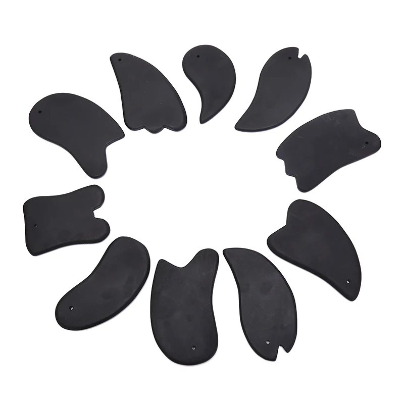 

Массажер для расслабления тела, каменная доска для гуаша, массажные пластины для соскабливания гуаша, рук, спины, ног, акупунктурные точечны...