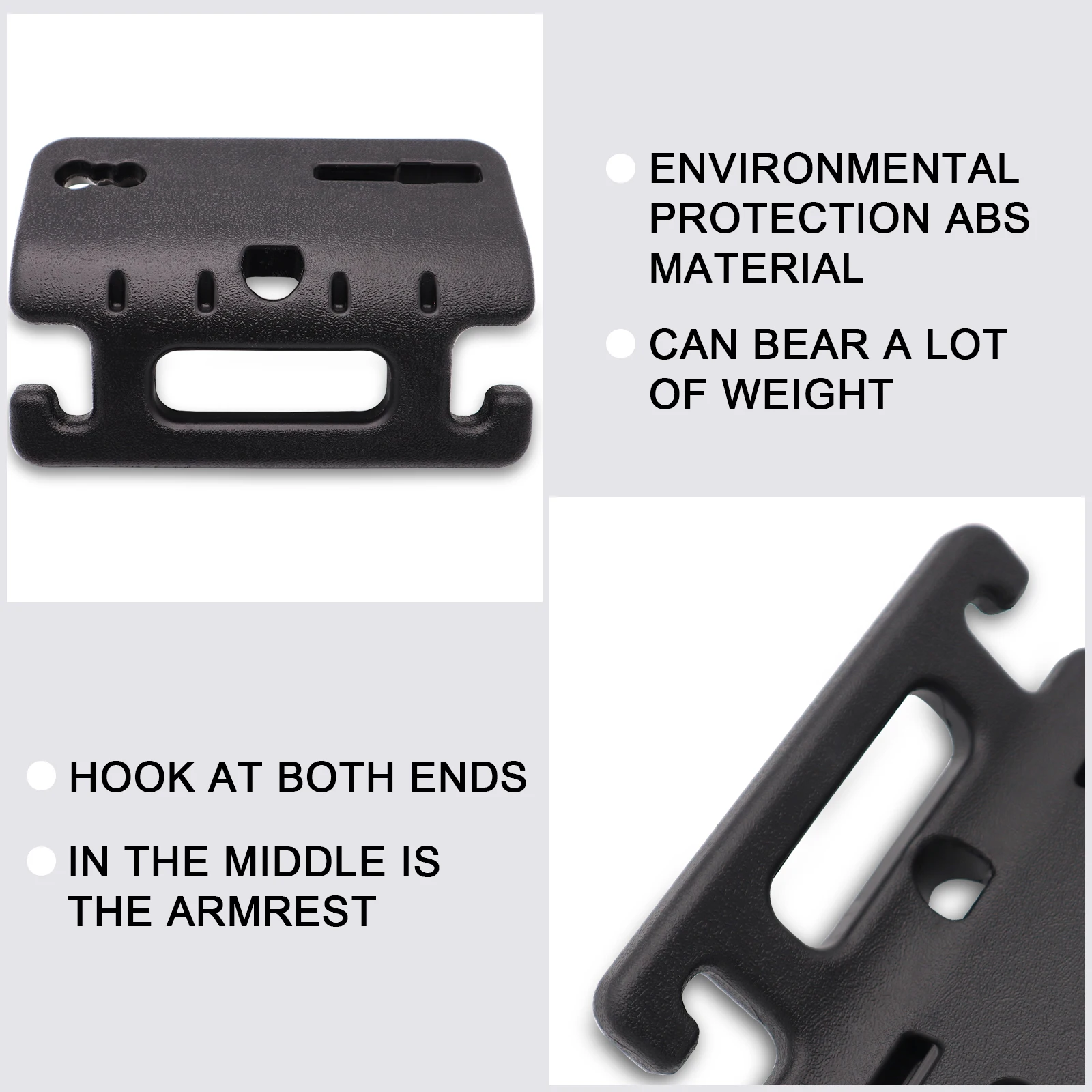 For Jeep Wrangler JK JL 4Runner Toyota Prado HEADREST GRAB HANDLES Safety Grip HOOK Head Rest Back Seat Organiser Hanger Travel |