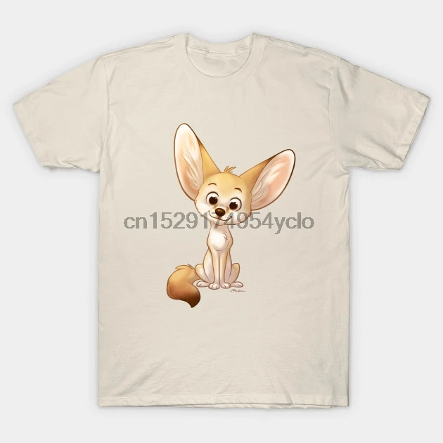 Мужская футболка Fennec с лисой женская футболка|Мужские футболки| |