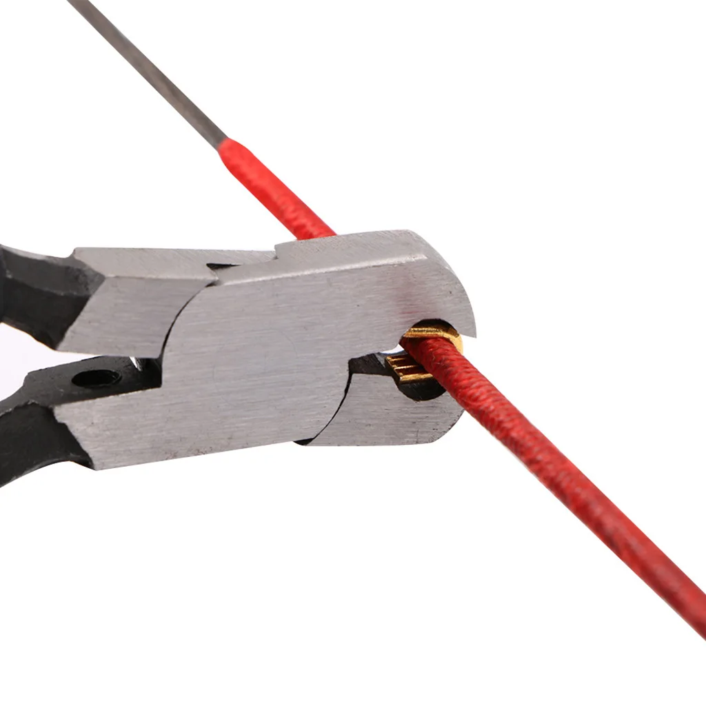 

Portable Anti-slip Nocking Buckle Pliers with 3 Copper Bow Tools