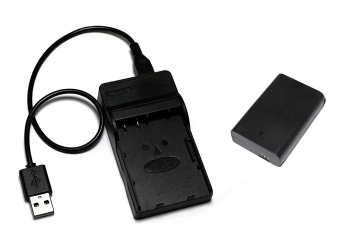 BP-1410 аккумулятор BP1410 ED-BP1410 EDBP1410+ зарядное устройство USB для камер samsung NX30, WB2200 и WB2200F - Цвет: Белый