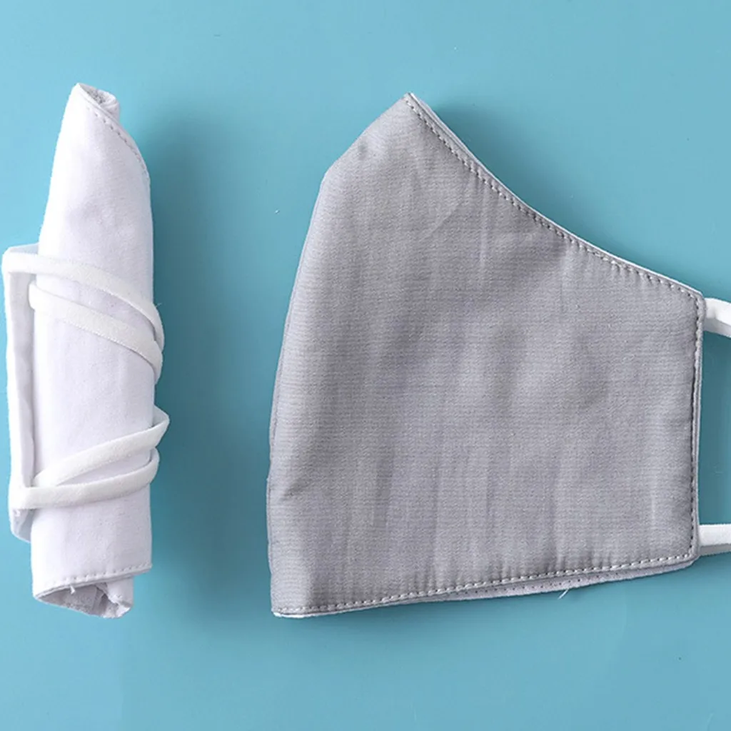 

1pc Pm2.5 Reusable Adjustable Mouth Face Masks Sunscreen Mouth Cover New Style Windproof Foggy Haze Pollution Face Mouth Cover