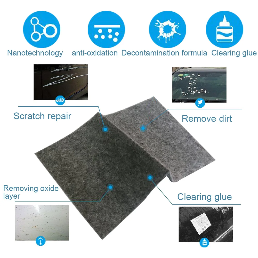 Универсальная Волшебная Очищающая краска для автомобиля ткань полировки