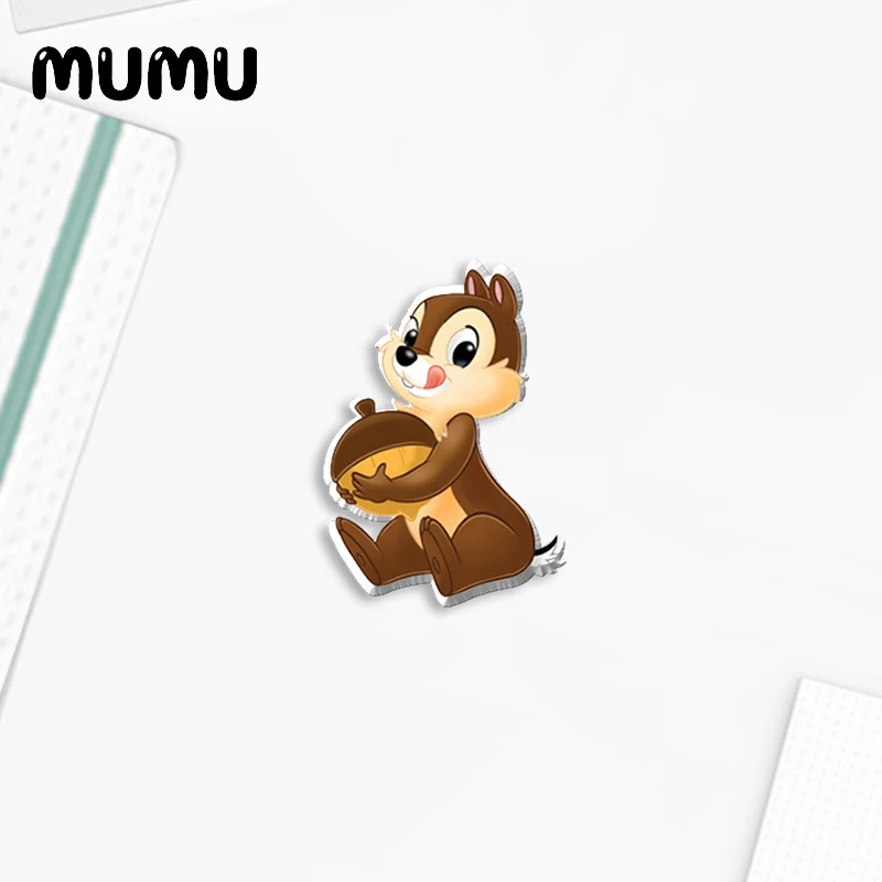 Новинка 2021 заколка для лацкана с кристаллом и Дейлом Милые Акриловые Броши