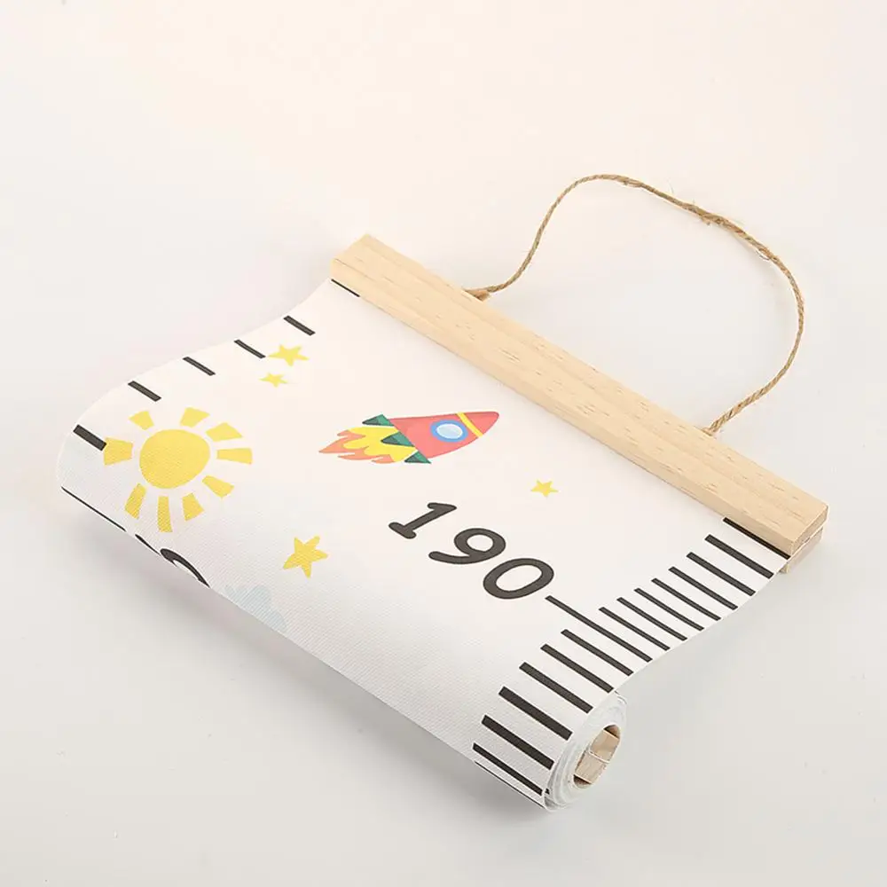 70% Прямая поставка! Детская линейка для роста подвесная холщовая Таблица
