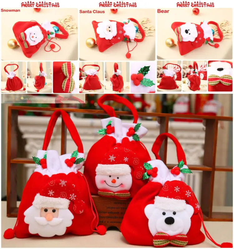 Подарок на рождественскую вечеринку 30 умножение 19 франела милая сумочка