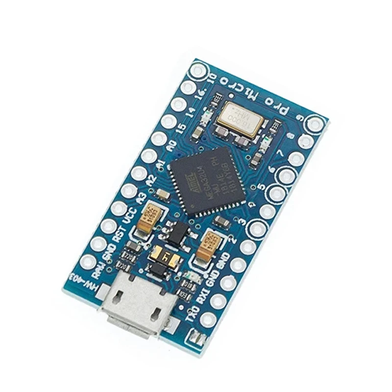 20 шт./лот Pro Micro для arduino ATmega32U4 5V/16 МГц модуль с 2 row штыревые Leonardo в наличии. Лучшее