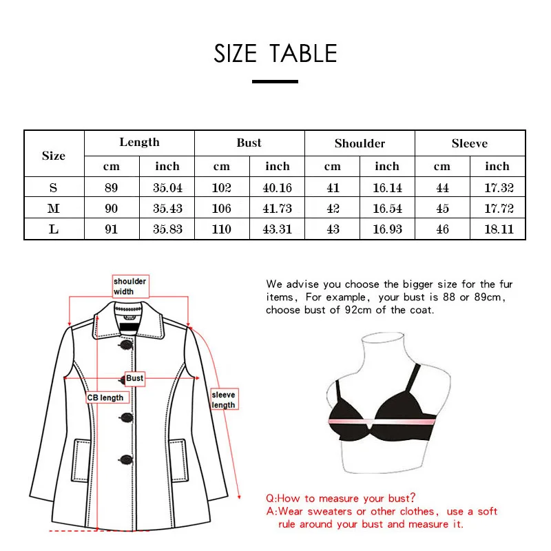 

Aorice B181109 Women's Winter Warm Real Wool Jacket Vest Genuine Leisure Girl Coat Lady Jacket Over Size Parka
