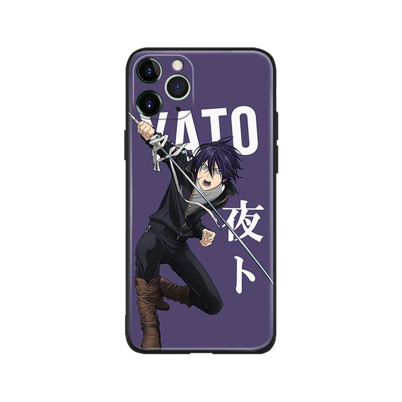 yato noragami anime soft silicone tpu phone case cover shell for iphone se 6 6s 7 8 plus x xr xs 11 12 mini pro max free global shipping