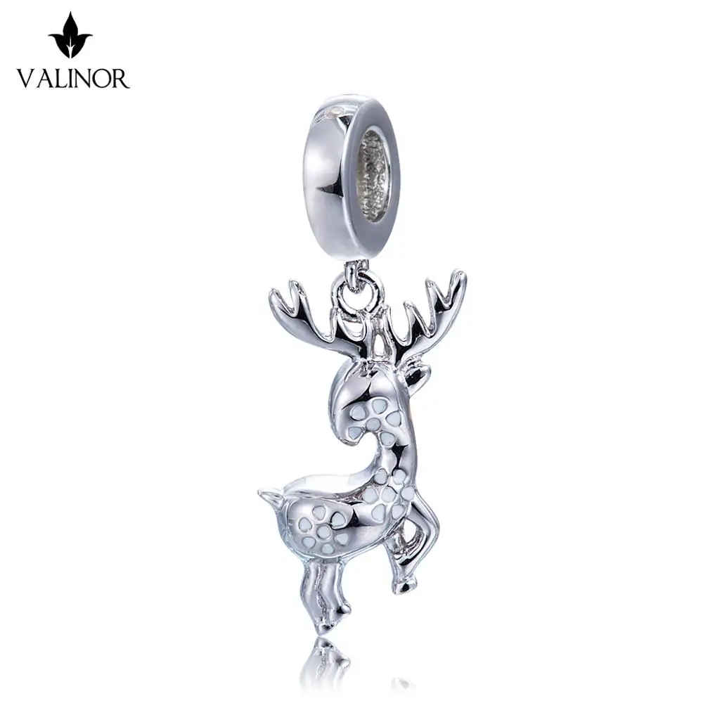 Видео! Подвеска в виде лося серебряные подвески тропической рыбы и водных