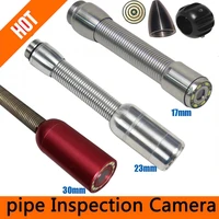 17mm camera head 23mm pipe camera 30mm auto self balancing sewer drain pipe wall inspection camera replacement with led lights