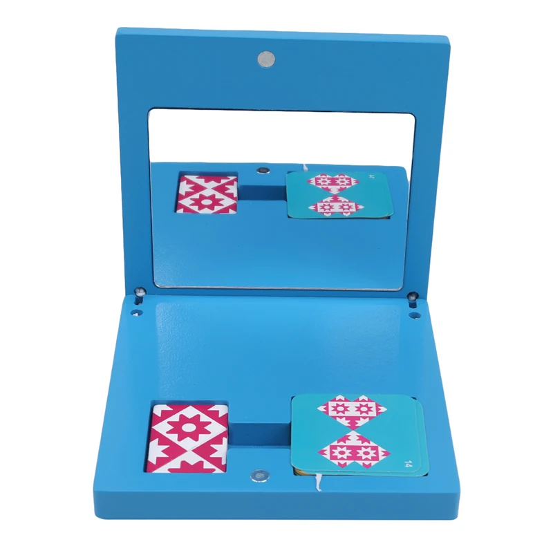 Монтессори Развивающие деревянные игрушки зеркальная визуальная головоломка