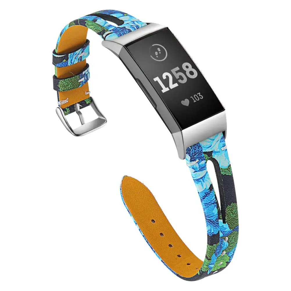 Ремешок для Fitbit Charge 3 Смарт-часы сменный Браслет часы кожаный стильный ремешок для Fitbit Charge3 ремешок для часов